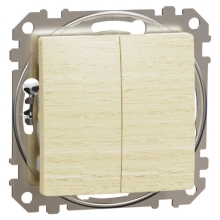 Schneider SEDNA switch serial c.5 birch