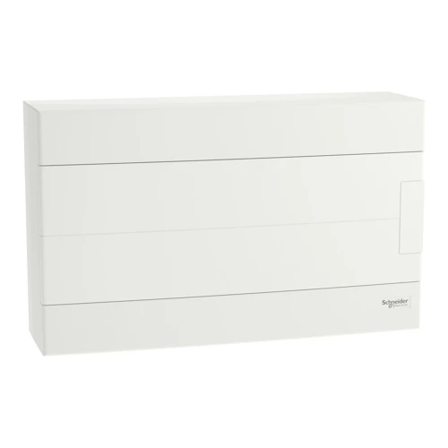 Schneider switchboard.on.plaster Easy9.EU 18mod. IP40 solid. door white N/PE