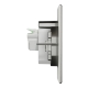 Schneider Unica System+ podlahová krabice XS 250V/16A IP44 kov čtvercová; šedá