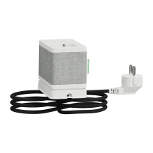 Schneider Unica System+ stolní.zásuvky S 250V/16A + USB A 3.1A; bílá