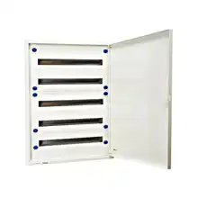 SCHRACK rozvodnice.pod.omítku ILC3U533-- 165mod. IP30 plná.dvířka bílá