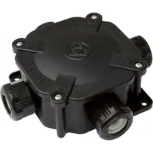 SEZ box.for.plaster ACIDUR 6mm 4-terminals IP67 6455-26 P/5; black