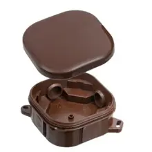 SEZ plaster box A.0018BR 92x92x44mm IP54; brown