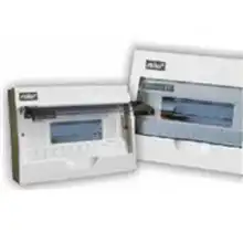 SEZ rozvodnice.na.omítku STILO STI616-18 18mod. IP30 průhl.dvířka bílá N/PE