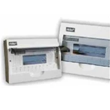 SEZ rozvodnice.pod.omítku STILO STI606-6 6mod. IP30 průhl.dvířka bílá N/PE