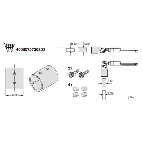 SL AREA REDUCTION 60 TO 42MM GY