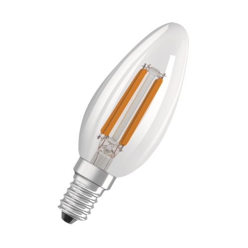 ßLEDVANCE LED CLB40 DIM 3.4W 827 FILCL E27 P LEDV
