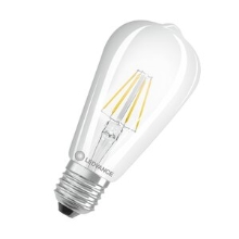 ßLEDVANCE LED EDISON40 3.4W 827 FILFR E27 P  LEDV
