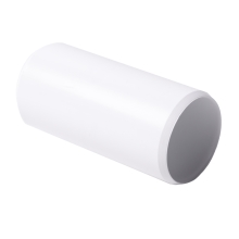 Slip on coupling from PVC for EN pipes with diameter 25 mm, white