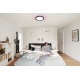 Smart+ Orbis Ceiling Circle Black 460mm RGB + TW