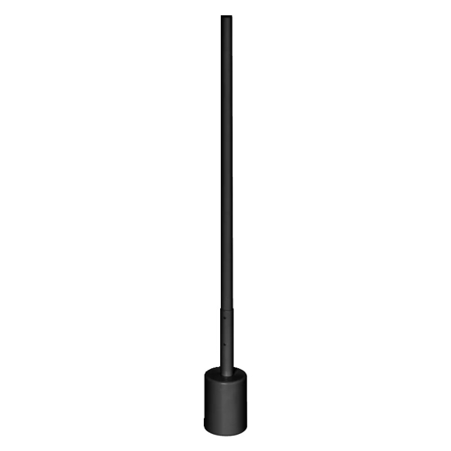 SMART WIFI FLOOR CORNER SLIM WITH REMOTE CONTROL Black SLIM RGB + TW + RC