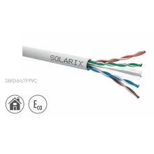 SOLARIX kabel.datový UTP SXKD-6-UTP-PVC 6.cat. 26100001 ; box.305m