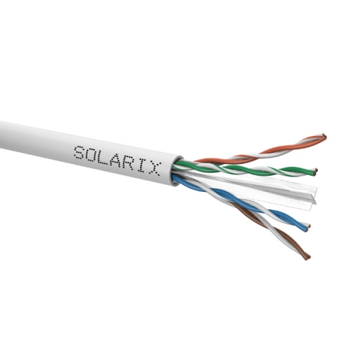 SOLARIX.kabel datový UTP SXKD-6-UTP-PVC Cat.6 ; 26000001 cívka.500m