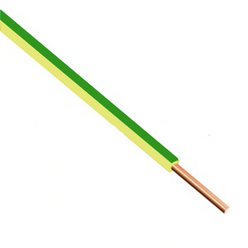 Solid wire CY 2.5mm; yellow-green