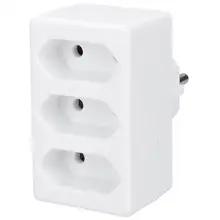 SOLIGHT adapter. junction. 3x x2.5A flat