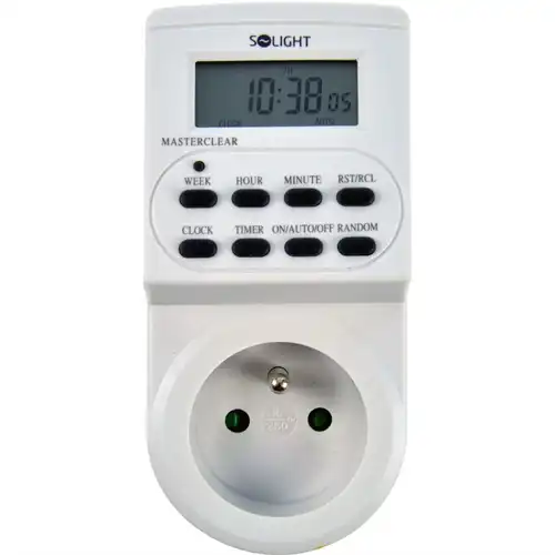 SOLIGHT adapter. switching digital 230V/16Amax