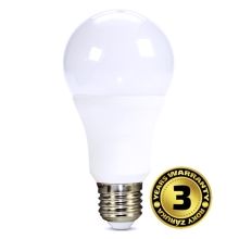 SOLIGHT bulb. klasický tvar A60 15W. E27. 3000K. 220°. 1650lm