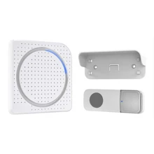 SOLIGHT doorbell. wireless to socket 200m white + button cover