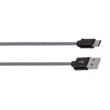 SOLIGHT kabel USB 2.0 A/M - USB C3.1/M 1m odolný Kód:SSC1601