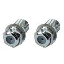 SOLIGHT konektor.spojka - F zdířka- F zdířka ; sáček.2ks /pozor balení 2ks/