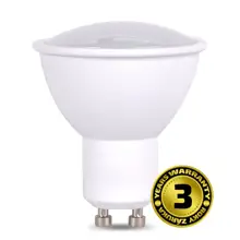 SOLIGHT LED reflector PAR16 spot light bulb. 7W. GU10 3000K. 500lm. white 120°