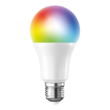 SOLIGHT SMART WIFI žárovka, klasický tvar, 10W, E27, RGB, 270°, 900lm