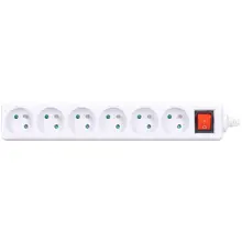 SOLIGHT socket. for. mobile. supply. 6-way switch /PZ18/