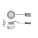 SP CBO FPFIX E 5W MC827 DIM IP65 WTLEDV