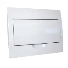 SPACE distribution box.under.plaster RU 12 12mod. IP30 full, white door