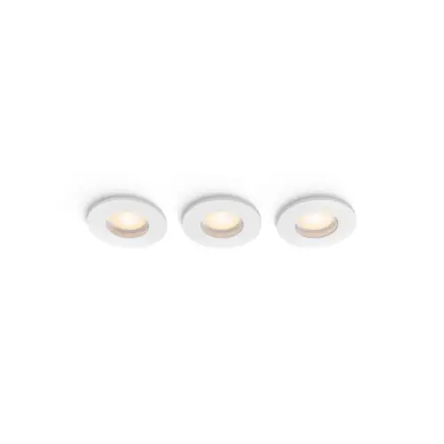 ßPHILIPS HUE Adore Hue recessed white 3x4.2W