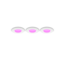ßPHILIPS HUE Hue WACA Slim downlight S (90mm) EMEA-White Multipack