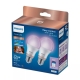 ßPHILIPS HUE PHI WFB 60W A60 E27 822-65 RGB 2PF/6