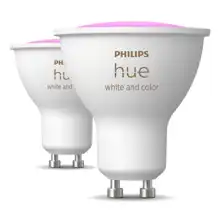 ßPHILIPS HUE Philips HueWCA 4.2W GU10 2P EU