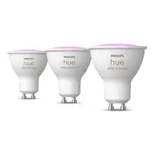 ßPHILIPS HUE Philips HueWCA 4.2W GU10 3P EU
