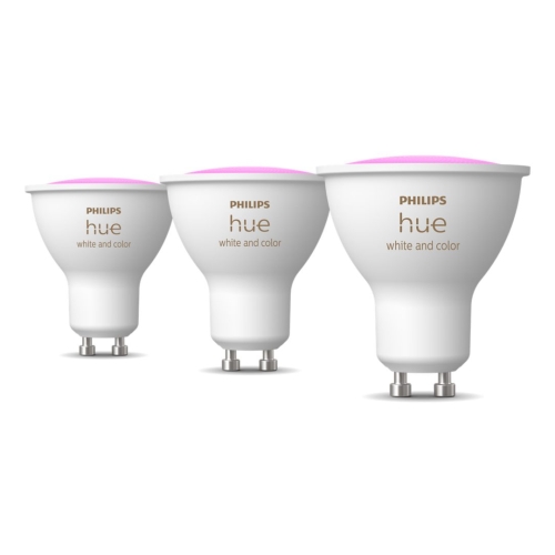 ßPHILIPS HUE Philips HueWCA 4.2W GU10 3P EU
