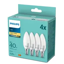 ßPHILIPS LED 40W B35 E14 WW FR ND 4PF/6 DISC