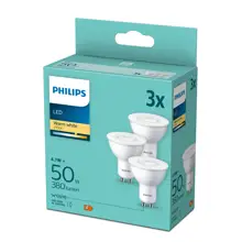 ßPHILIPS LED 50W GU10 WW 36D 3PF/8 DISC