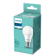 ßPHILIPS LED 65W A60 WH FR ND 1PF/12-DISC
