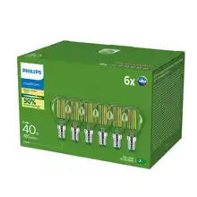 ßPHILIPS LED CLA P45 40W E14 WW CL ND UE 6CT/4EC