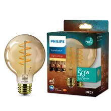 ßPHILIPS LED SSW 50W G95 E27 /50W /AMBER  ??Y NonDim ;    SP
