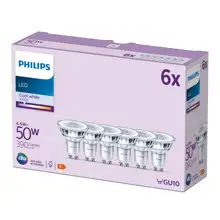 ßPHILIPS LEDClassic 50W GU10 CW 36D ND 6CT/4 EC