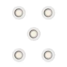 ßPHILIPS svít.down.LED Peridot Rec Kit Rd 7W WH 5pk