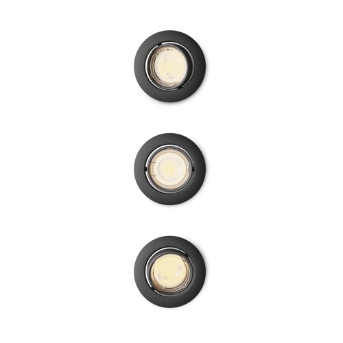 ßPHILIPS svít.down.LED Peridot Rec Kit Rd Aj 7W BL 3pk