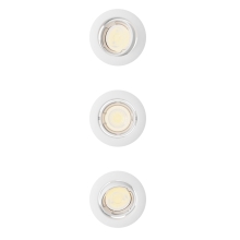 ßPHILIPS svít.down.LED Peridot Rec Kit Rd Aj 7W WH 3pk