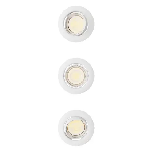 ßPHILIPS svít.down.LED Peridot Rec Kit Rd Aj 7W WH 3pk