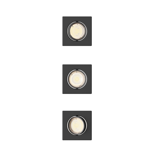 ßPHILIPS svít.down.LED Peridot Rec Kit Sq Aj 7W BL 3pk