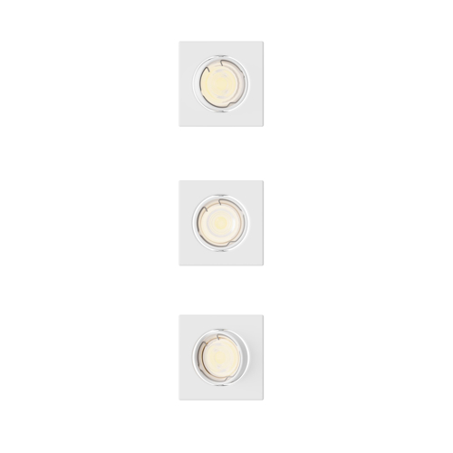ßPHILIPS svít.down.LED Peridot Rec Kit Sq Aj 7W WH 3pk