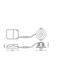 SPOT ADJUST 8W 927 PS DIM IP20 BK