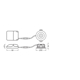 SPOT AIR FIX 6W 927 PS DIM IP65 WT