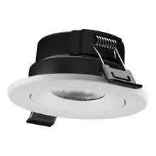SPOT COMBO FIRE RATED ADJUST MS FPADJ V 7W MS827 DIM IP65 WT